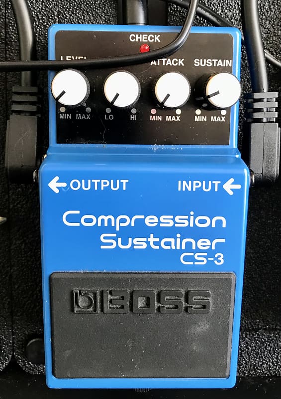 Boss CS3 Compression Sustainer pedal Reverb