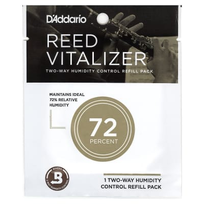 Reed Vitalizer Humidity Control - Single Refill Pack, 72% Humidity