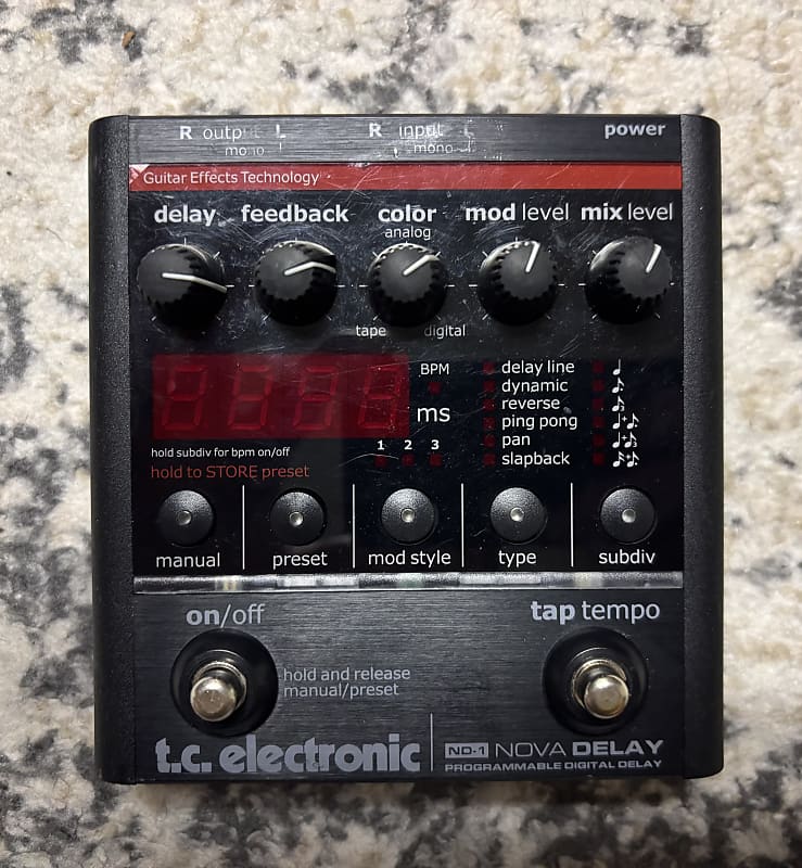 TC Electronic ND-1 Nova Delay