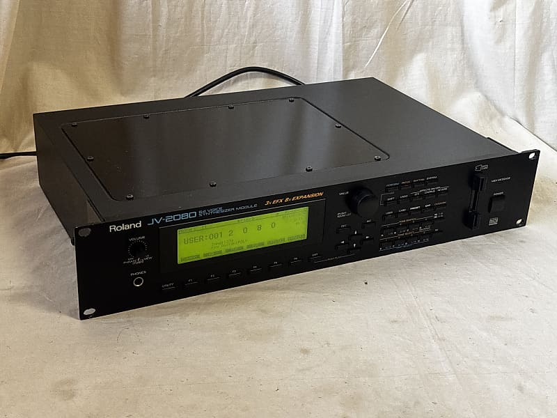 Roland ローランド JV-2080 シンセサイザーモジュール 64ボイス Roland JV-2080 64 Voice Synthesizer Keyboard Sound Module | eBay