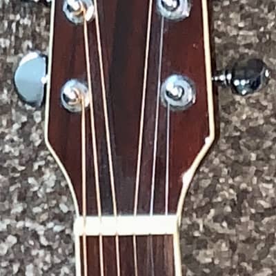 Vintage  1990’s Washburn  EA44  Cutaway acoustic electric thinbody guitar ohsc  made in japan image 6