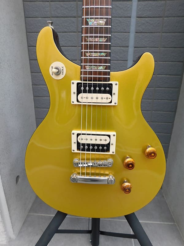 Epiphone Tak Matsumoto DC Standard Gold Top 2010 - Gold | Reverb