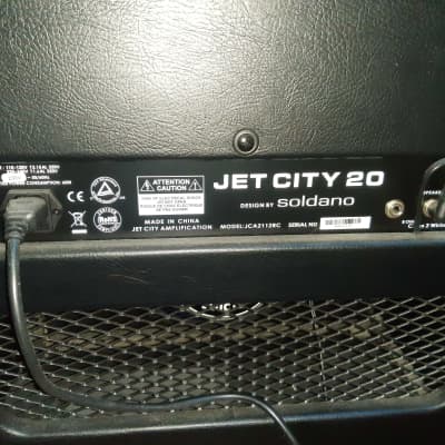 Amplificatore valvolare Soldano Jet city 20 image 3