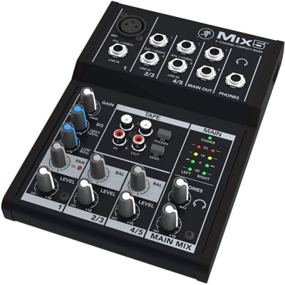Mackie Mix Series Mix5 5-Channel Mixer image 4