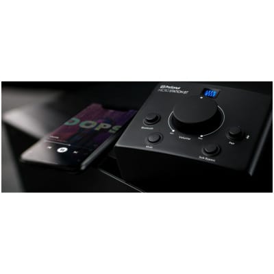 Presonus MicroStation BT 2.1 Bluetooth Monitor Controller for Wirelessly Managing Inputs image 4