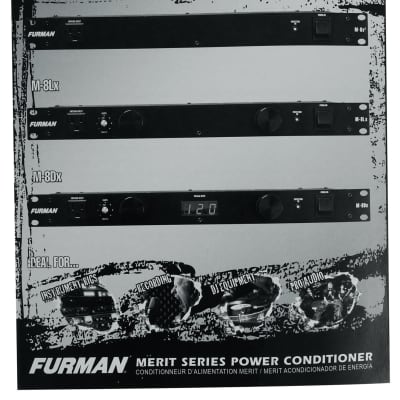 Furman M-8X2 15A 9 Outlet Rack Mount AC Power Conditioner for DJ Pro Audio image 6