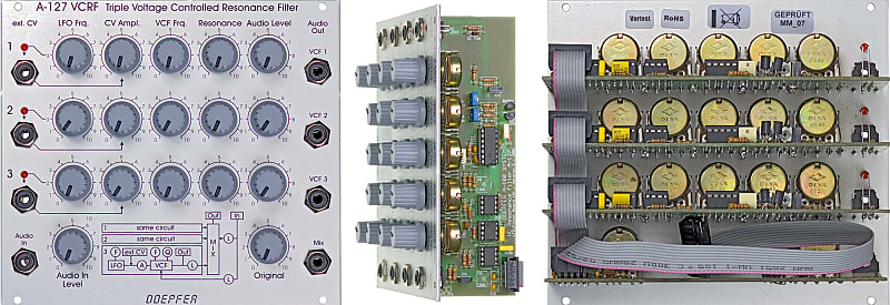 Doepfer A-127 VC Triple Resonance Filter - Perfect Circuit