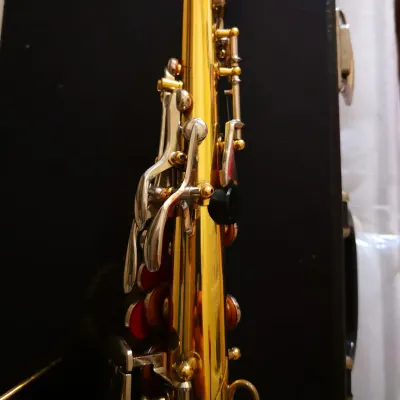Borgani curved soprano saxophone 70's handmade killer sound! image 7