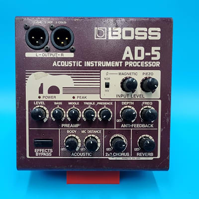 Boss AD-5 Acoustic Instrument Processor | Reverb