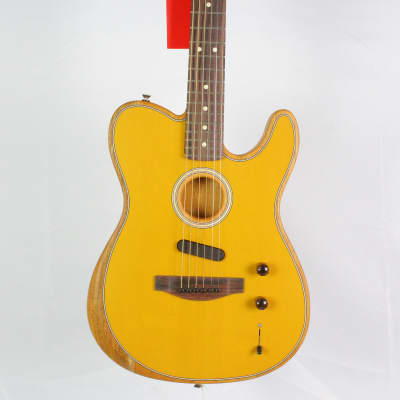 Fender Acoustasonic Player Telecaster Yellow image 1