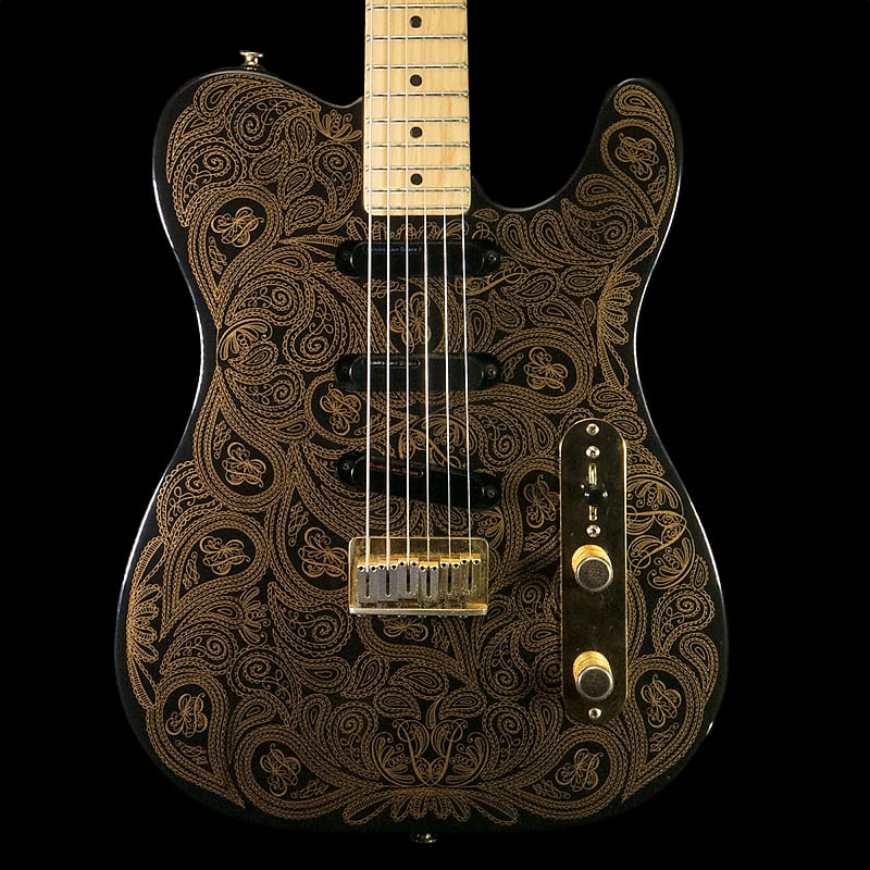Fender James Burton Telecaster 1997 (Gold Paisley) image 1