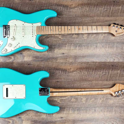 MyDream Partcaster Custom Built -  Turquoise Gilmour image 3