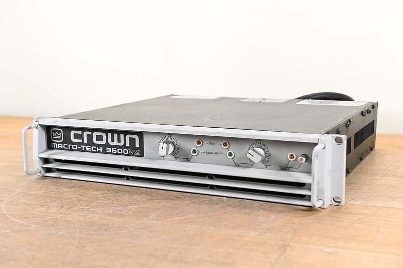 AMCRON MACRO-TECH 3600VZ パワーアンプ アムクロン