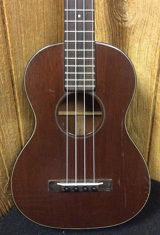 1950's Martin Style 2 Tenor Ukulele (w/ chipboard case) Reverb