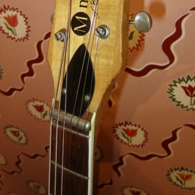 Vintage 1966 Mosrite Joe Maphis Model I Natural w/ Case image 3
