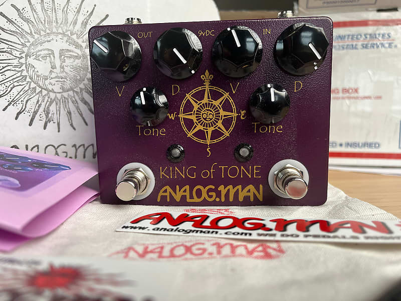 KING OF TONE LY-LOCK オーバードライブ ANALOG.MAN King Of Tone