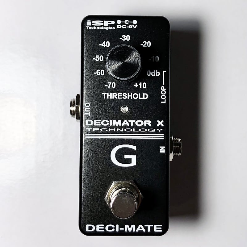 ISP Technologies Deci-Mate G Micro Noise Reduction Pedal (w/Loop