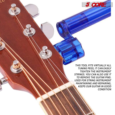 1Pc 3 In 1 Guitar String Changer Multifunction Guitar Winder String Cutter  Pin Puller for Guitars Banjos Mandolins Accessories