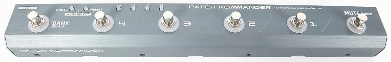 Hotone Patch Kommander Programmable Loop Switcher Guitar Bass Effect Pedal Project image 1