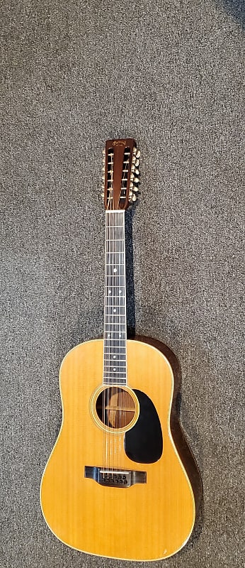 1967 Martin D 12-35 12-String Guitar, Natural Finish, Very Good Condition | Includes Hardshell Case image 1