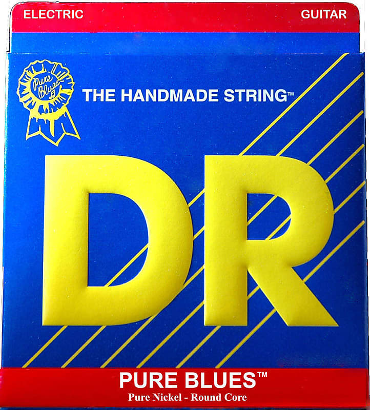 DR Pure Blues Custom Electric Guitar Strings 13-52 image 1