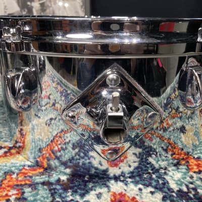 Gretsch 1970s Timbales, Latin Model 12"x6" and 13"x6", No Stand, Slingerland Mounts image 9