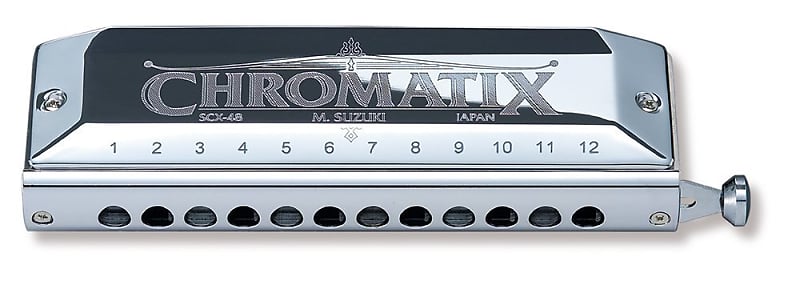 Suzuki Chromatix Series 12 Hold Harmonica Key G image 1