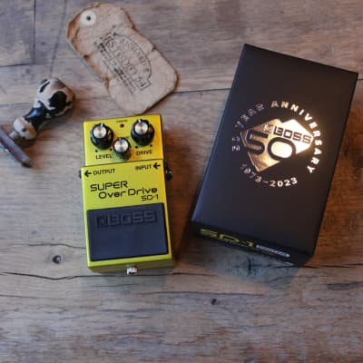 Boss SD-1 40th Anniversary Limited Edition Super Overdrive | Reverb