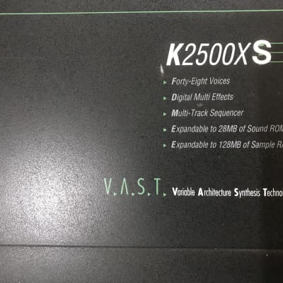 Kurzweil K2500SX 1990s Black image 4