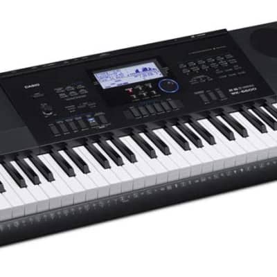 Casio WK-6600 76-Key Workstation Keyboard with Power Supply with Full Size Keys