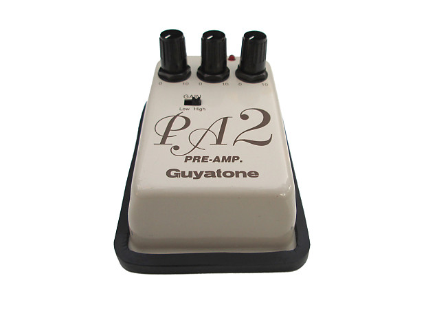 Guyatone PA2 Pre-Amp - Guitar Preamp Clean Boost & Tone EQ - Micro Effects  Series - Ships Worldwide