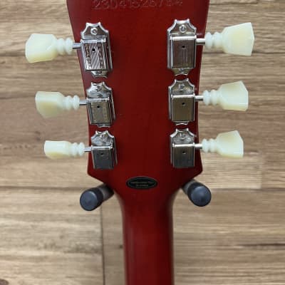 Epiphone 1961 Les Paul SG Standard guitar 2023 - Aged Sixties Cherry 6lbs 12oz w/hard case. Mint! image 15