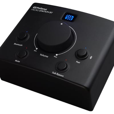 PreSonus MicroStation BT 2.1 Monitor Controller w/ Bluetooth Wireless Audio image 3