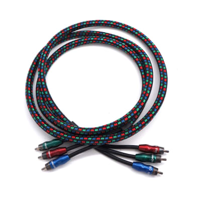 AudioQuest CinemaQuest YIQ-3 Component Video Cable 80" Audiophile 2m image 7