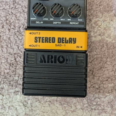 Arion SAD-1 Stereo Delay 1980s - Rare MIJ Pedal for sale