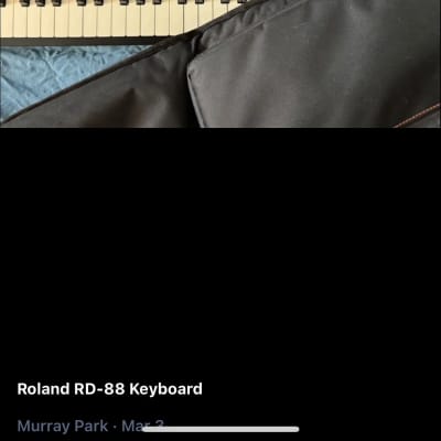 Roland Roland RD-88 88-Key Digital Stage Piano 2020 & gig bag