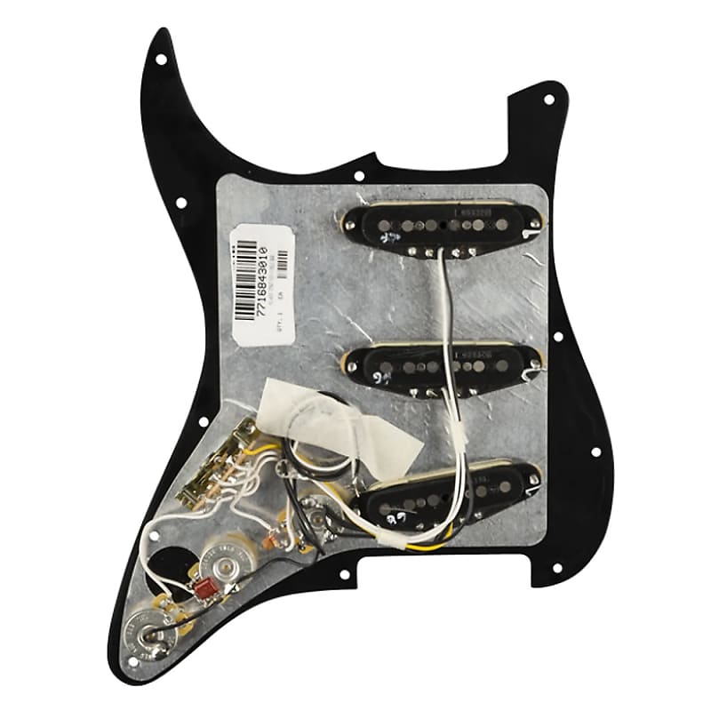 Fender 099-2344 Vintage Noiseless 11-Hole Stratocaster Pickguard Pre-Wired image 2