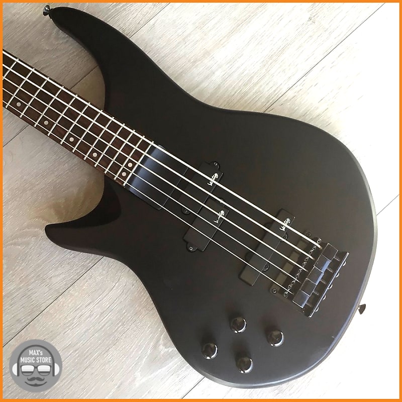 Vantage 750B 5 String Bass Satin Black – Left Handed – New Strings, Leather Strap – Samick 1992 image 1