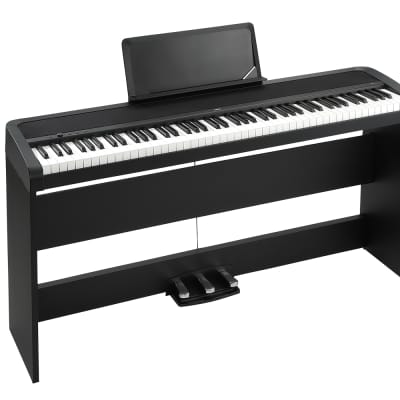 B1SP Compact Digital Home Piano With Stand/pedal, Black image 2