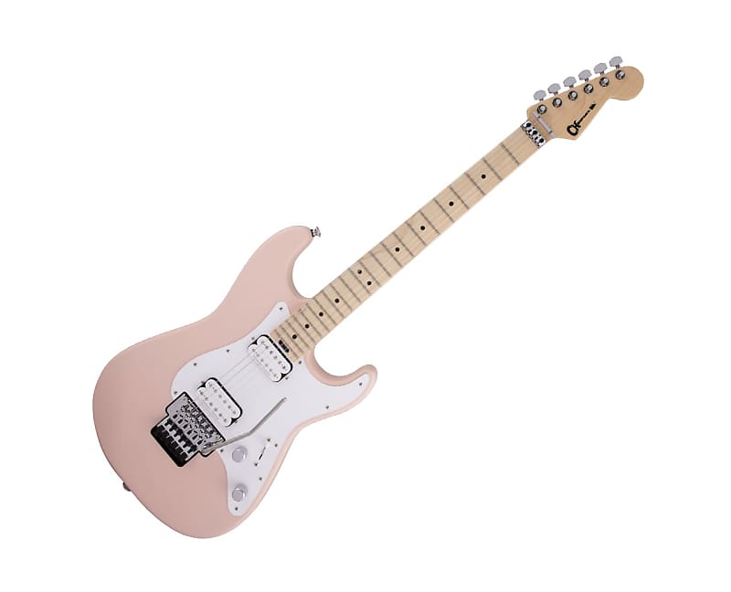 Used Charvel Pro-Mod So-Cal Style 1 HH FR - Satin Shell Pink w/ Maple FB image 1