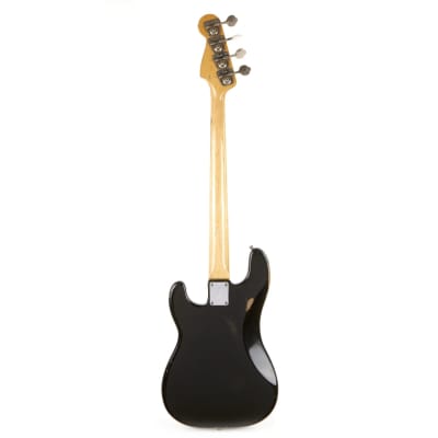 Vintage Fender Precision Bass Custom Color Black 1970 image 4
