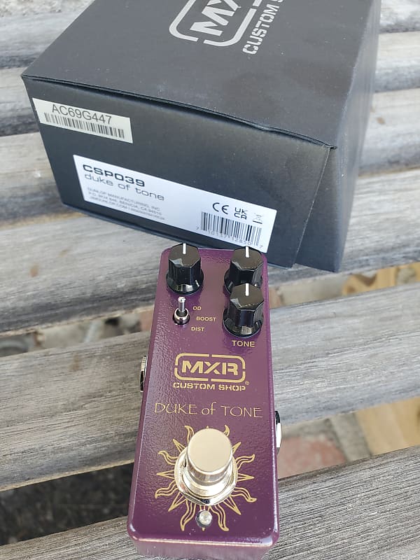 MXR/Analog Man Duke of Tone Overdrive 2022 image 1