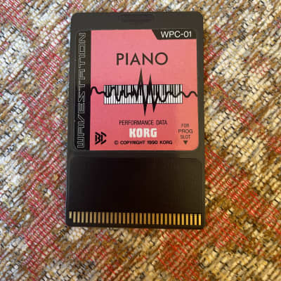 Korg Wavestation A/D Memory Card WPC-01 Piano