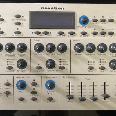 Novation KS Rack 16-voice virtual analogue synthesiser