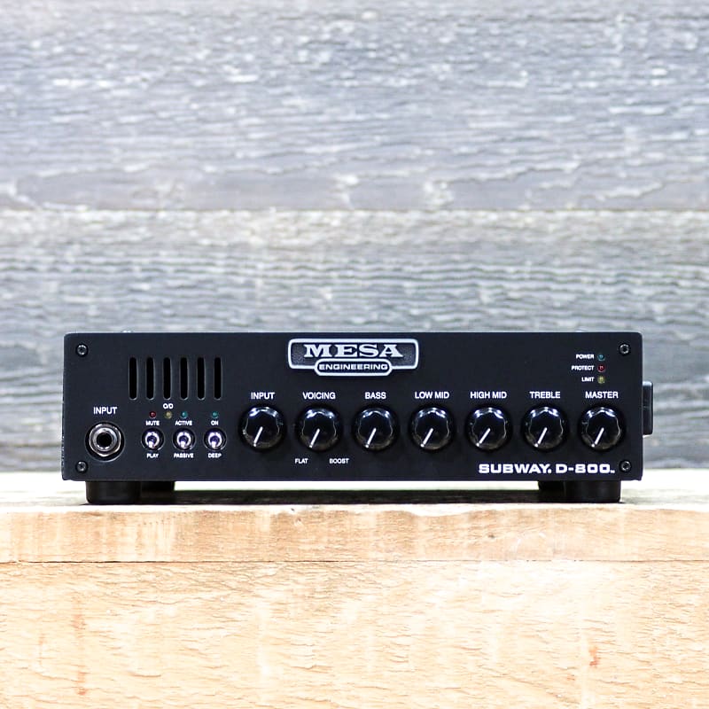 Mesa Boogie Subway D-800 800-Watt Bass Amp Head | Reverb Canada