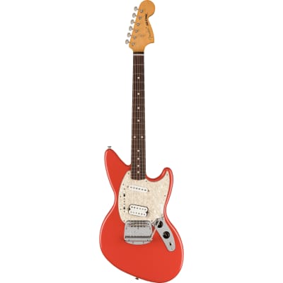 Fender Kurt Cobain Jag-Stang RW Fiesta Red - Signature Electric Guitar image 1