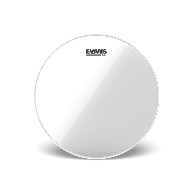 Evans TCX Clear Marching Tenor Drum Head, 6 inch Reverb