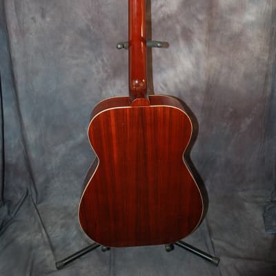 Video Demo 1975 Montano by Takamine F190 Folk Guitar Concert Size Pro Setup New strings Orig Soft Shell Case image 8