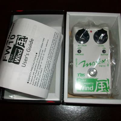 Reverb.com listing, price, conditions, and images for maxon-fw10-fuzz-elements-wind