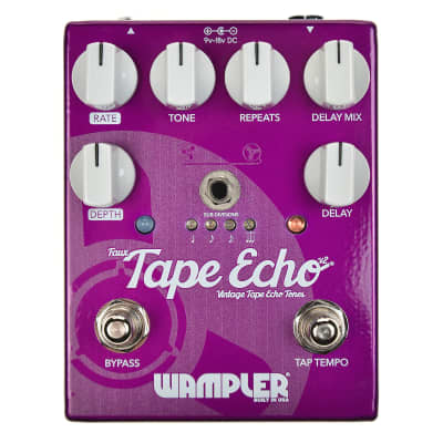 Wampler Faux Tape Echo Delay with Tap Tempo V2 for sale